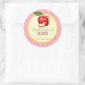 Belle canne Étiquette artistique Illustré (Sac)