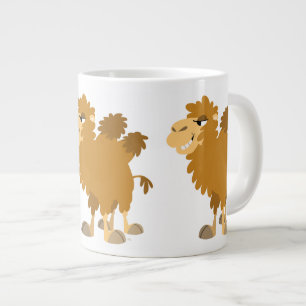 Belle caricature Camel à deux branches Jumbo Mug