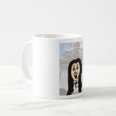 Belle caricature de Louis IVX Coffee Mug (Devant gauche)