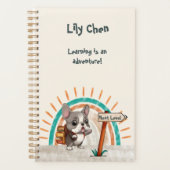 Belle caricature French Bulldog Retour à l'école (Devant)