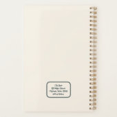 Belle caricature French Bulldog Retour à l'école (Dos)