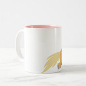 Belle caricature Palomino Pony Mug (Devant gauche)
