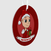 Belle Caricature pour bébé de Noël (devant)