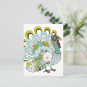 Belle carte 2 de la Turquie de bon thanksgiving (Debout devant)