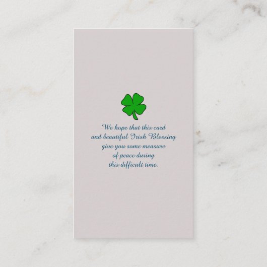 Belle Carte Bleu Vert Rouge Orange Bleu Sympathie (Dos)