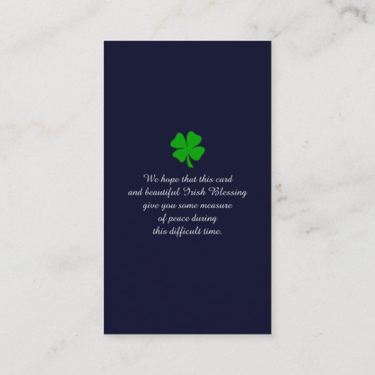 Belle carte commémorative du lac (Dos)