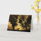 Belle carte courante de joyeux anniversaire de (Fleur jaune)