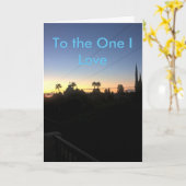 Belle Carte d'Anniversaire Heureuse Avec Lever Du (Fleur jaune)