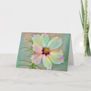Belle carte d'art de la fleur de rêve