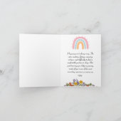 Belle carte de citation de grossesse pour maman (Intérieur)