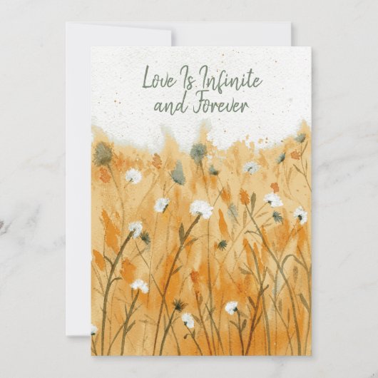 Belle carte de condoléances (Devant)