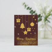 Belle carte de Noël (Debout devant)