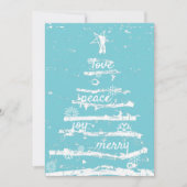 Belle carte de Noël (Devant)