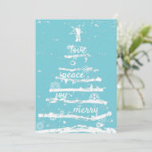 Belle carte de Noël (Debout devant)