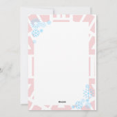 Belle carte de Noël (Dos)