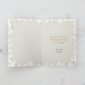 Belle carte de Noël photo Silhouette (Intérieur)