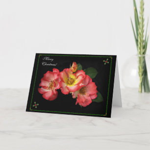 Belle carte de Noël Rose 2014 !