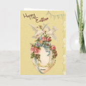 Belle carte de Pâques antique (Dos)