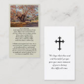 Belle carte de portrait de l'arbre de vie (Devant / Derrière)