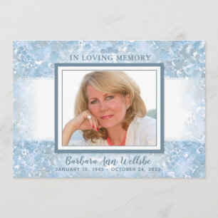 Belle Carte de remerciements de Sympathie Florale 