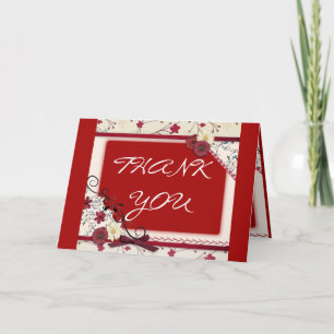 Belle Carte de remerciements Expressions