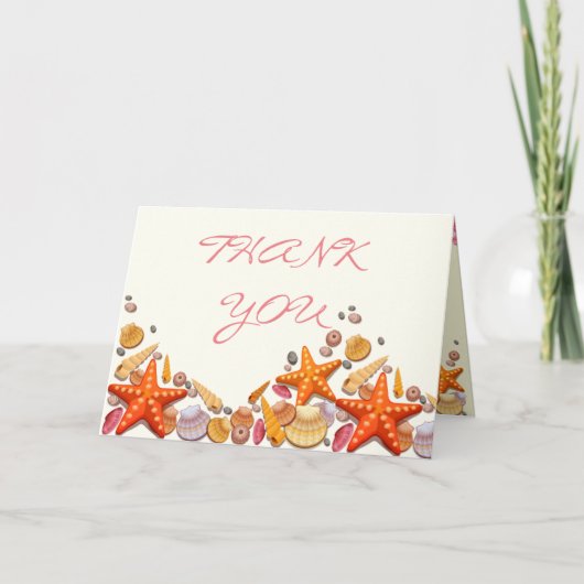 Belle Carte de remerciements Expressions (Devant)