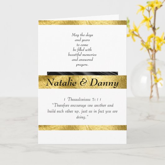 BELLE CARTE DE SALUT MARIAGE (Fleur jaune)