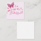 belle carte de survivant du cancer (Devant / Derrière)