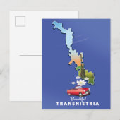 Belle carte de Transnistrie (Devant / Derrière)
