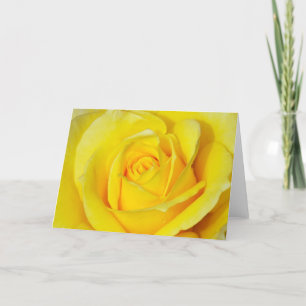 Belle carte de voeux à imprimé rose jaune