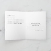 Belle carte de voeux Anniversaire (Intérieur)