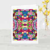 Belle carte de voeux Bouquet (Fleur jaune)