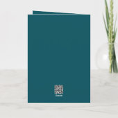 Belle carte de voeux Fleurs de la Fête des Mères (Dos)