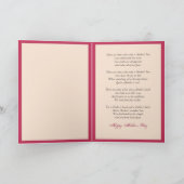 Belle carte de voeux pour la fête des mères avec D (Intérieur)