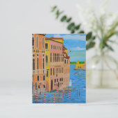 Belle carte d'invitation Venise   (Debout devant)