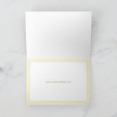 Belle carte Floral Joyeux Anniversaire (Intérieur)