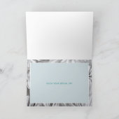 Belle carte Floral Joyeux Anniversaire (Intérieur)