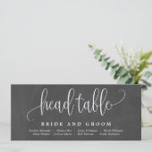 Belle carte graphique de siège en calligraphie (Debout devant)