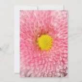 Belle carte Mariage florale (Dos)