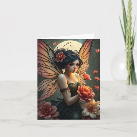 Belle carte Portrait Fairy (Devant)