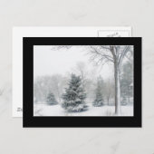 Belle carte postale Blizzard (Devant / Derrière)