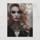 Belle carte postale Blonde (Devant)