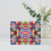 Belle carte postale Bouquet (Debout devant)