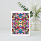 Belle carte postale Bouquet (Debout devant)