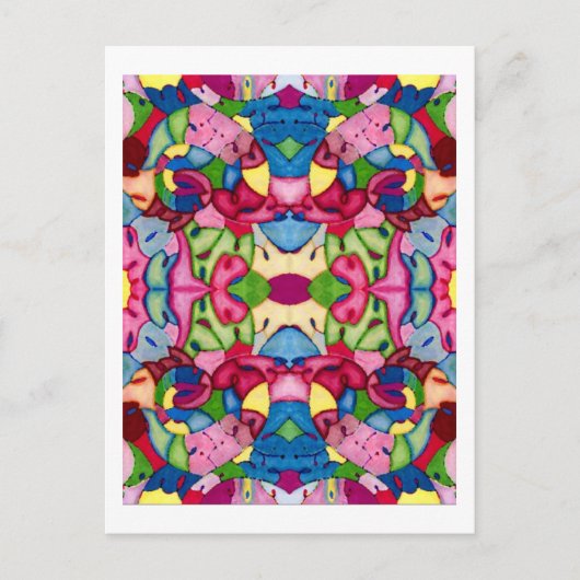 Belle carte postale Bouquet (Devant)