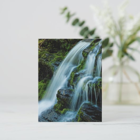 Belle carte postale Cascade Waterfall (Debout devant)