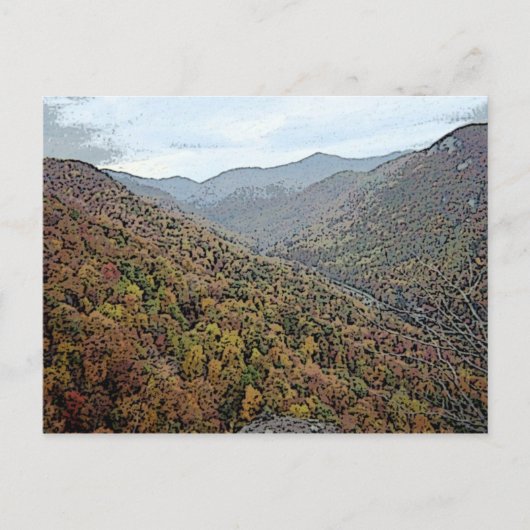 Belle carte postale Chimney Rock (Devant)