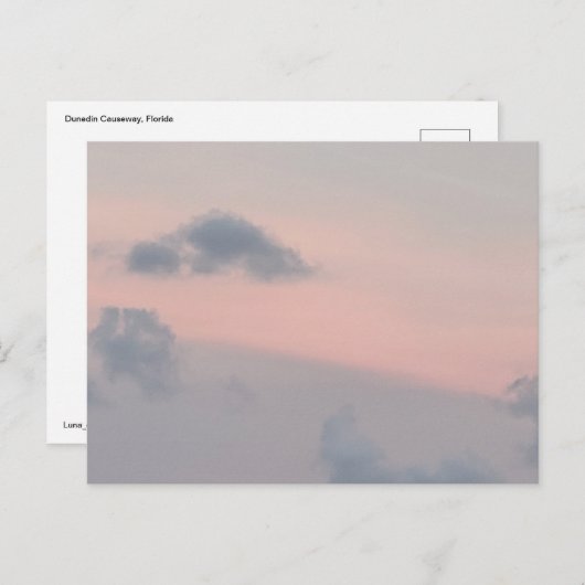 Belle carte postale Ciel (Devant / Derrière)