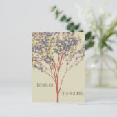 Belle carte postale Citation Arbre Art (Debout devant)