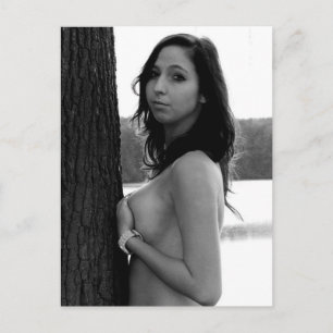 Belle carte postale de B&W extérieur